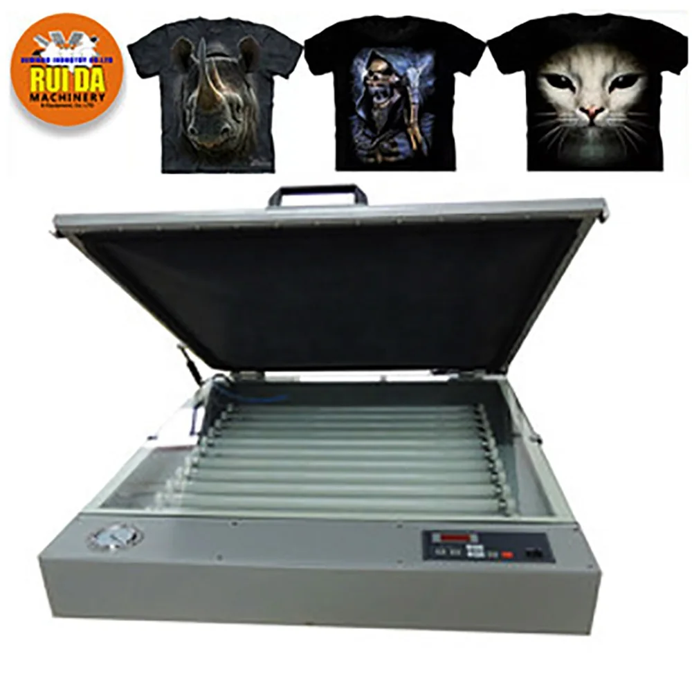 uv exposure unit exposure table tabletop precise screen printing MD6075 vacuum exposure unit