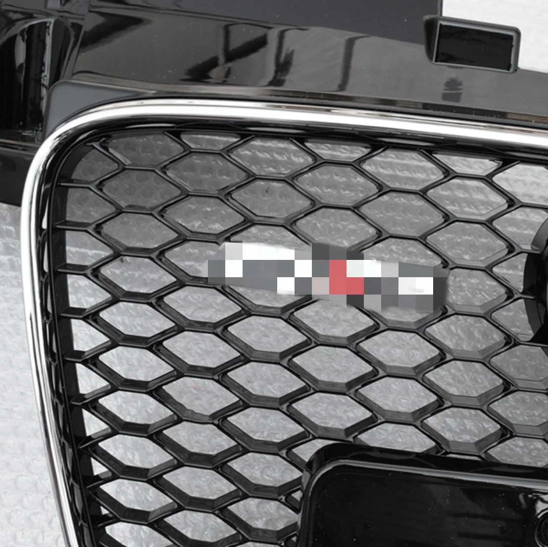 Комплект кузова передний бампер решетка для Audi TT 2008 2009 2010 2011 2012 2013 2014 обновления TTRS стиль сетки гриль с защитой от повреждений