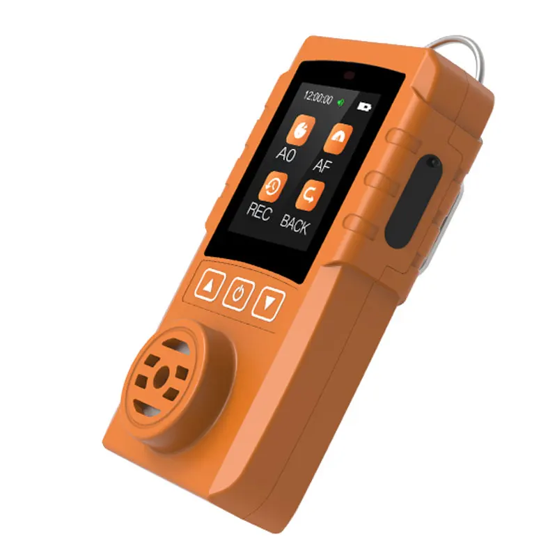 High standard industry Portable single gas detector combustible gas color LCD screen display