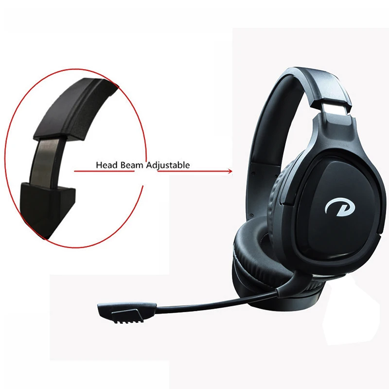 
Best Seller OEM Brand Wireless BT Headset Gaming with Microphone PC Wireless Microphone Gaming Headset for PS4 