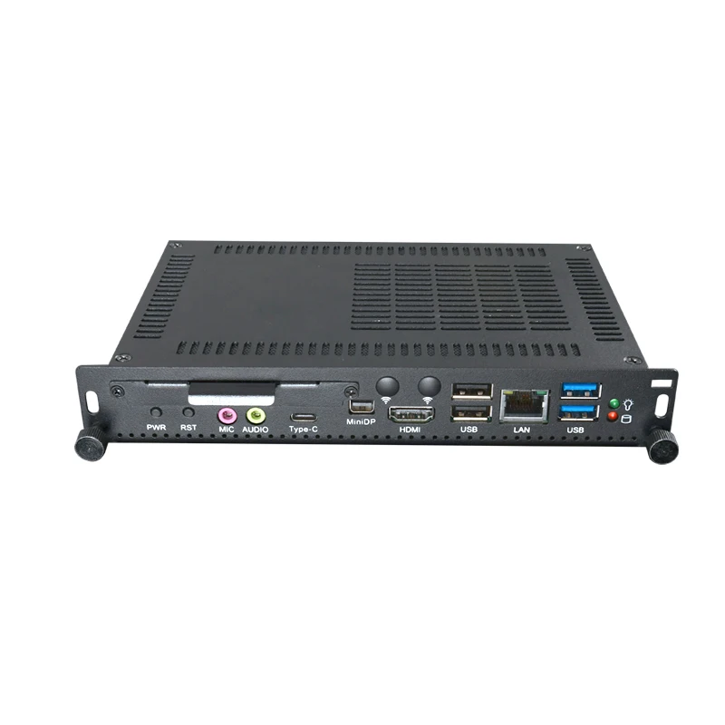 Piesia Embedded Ops Computer Intel 12th/13th Core i3 i5 i7 DDR5 HDMI2.0/MiniDP/Type-C/TPM2.0 NVME Interactive Device OPS Mini PC