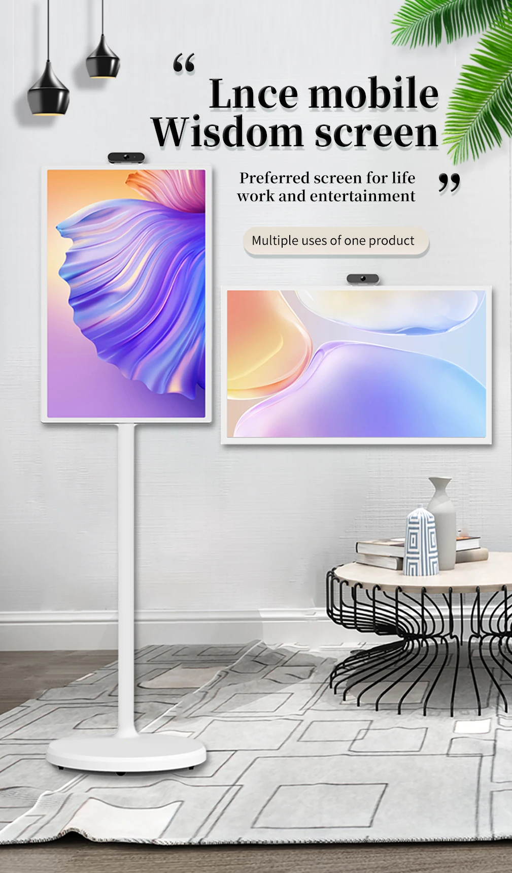 32 inch incell touch screens display full HD live streaming display android 12 wifi smart television TV on sale