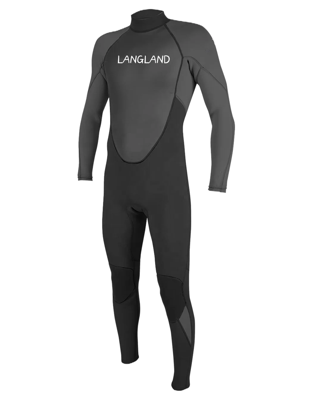 2022 New Neoprene Surfing Wet Suits One Piece Long Sleeve Back Zipper Swimming Suit 3mm Sharkskin Diving Wetsuit