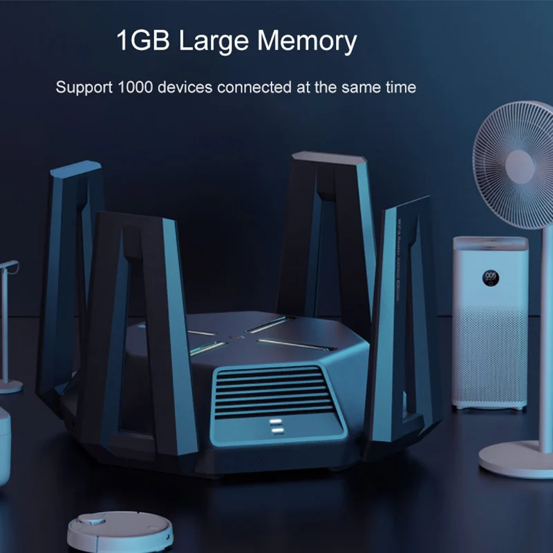 Роутер Xiaomi AX9000 Wi-Fi усиленная версия трехдиапазонный USB 3 0 беспроводной сетевой ретранслятор ускорения