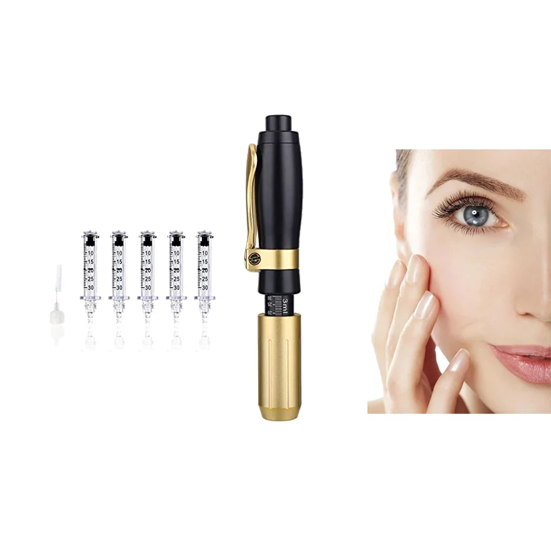 2 in 1 two head free ampoule syringe Korea new hyaluronic pen with CE