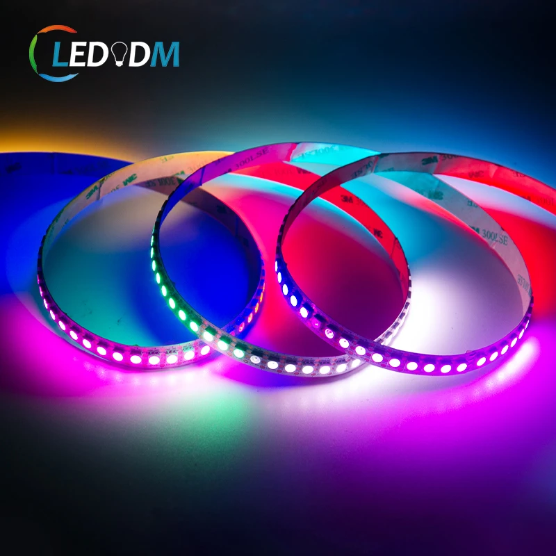 WS2813B 144LEDS/M LED RGB Pixel Strip Light DC5V SMD5050 SK6813 High Density Addressable Strip Light for Decoration