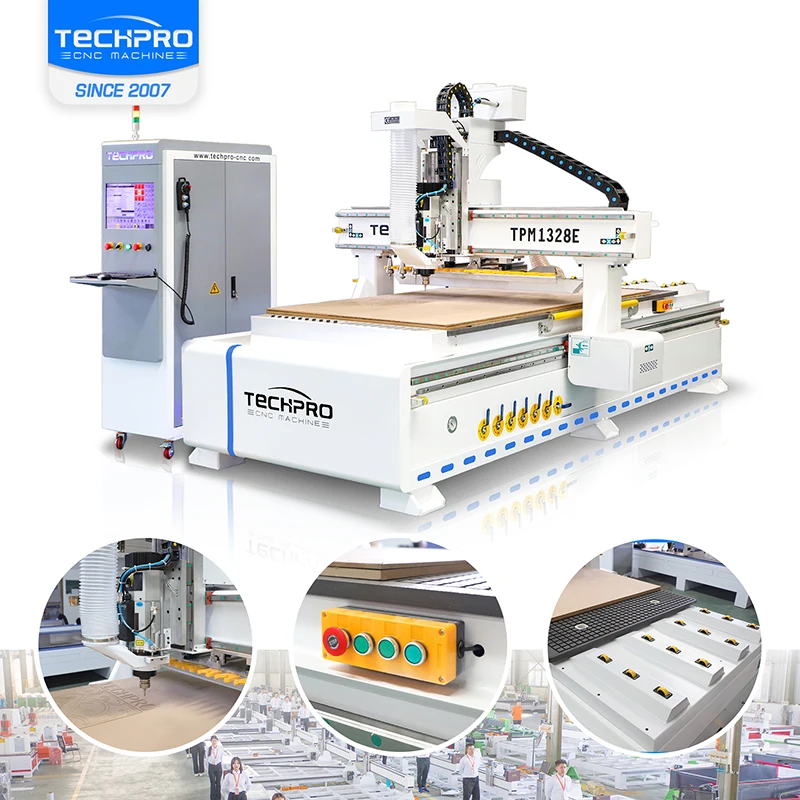 ЧПУ фрезерный станок с деревообрабатывающий 1328 atc cnc маршрутизатор линейным сменщиком инструмента