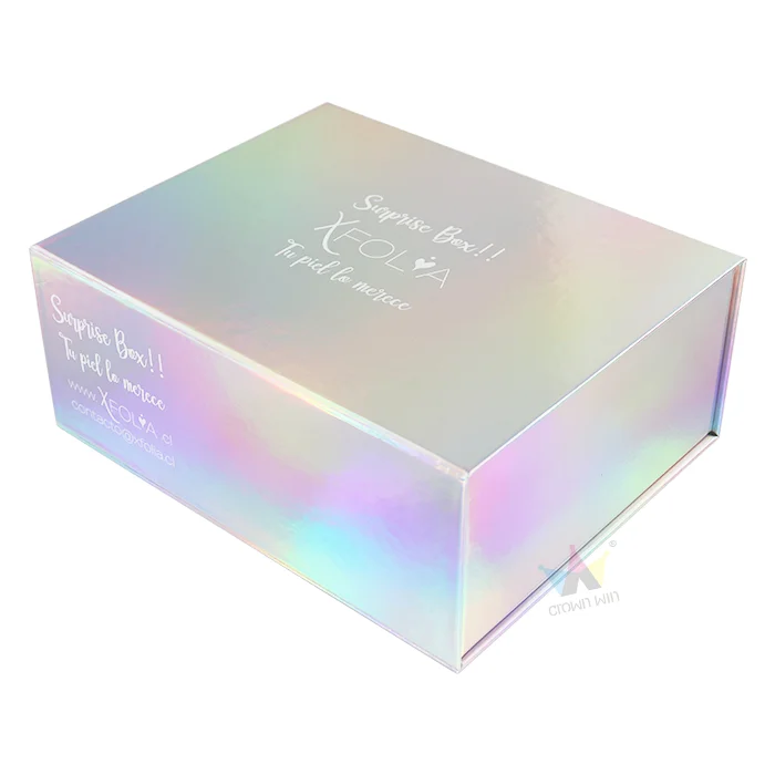  Cajas Personalizadas пользовательская голограмма сюрприз Caja Surprise Экологичная Подружка невесты розовое золото Магнитная Подарочная коробка