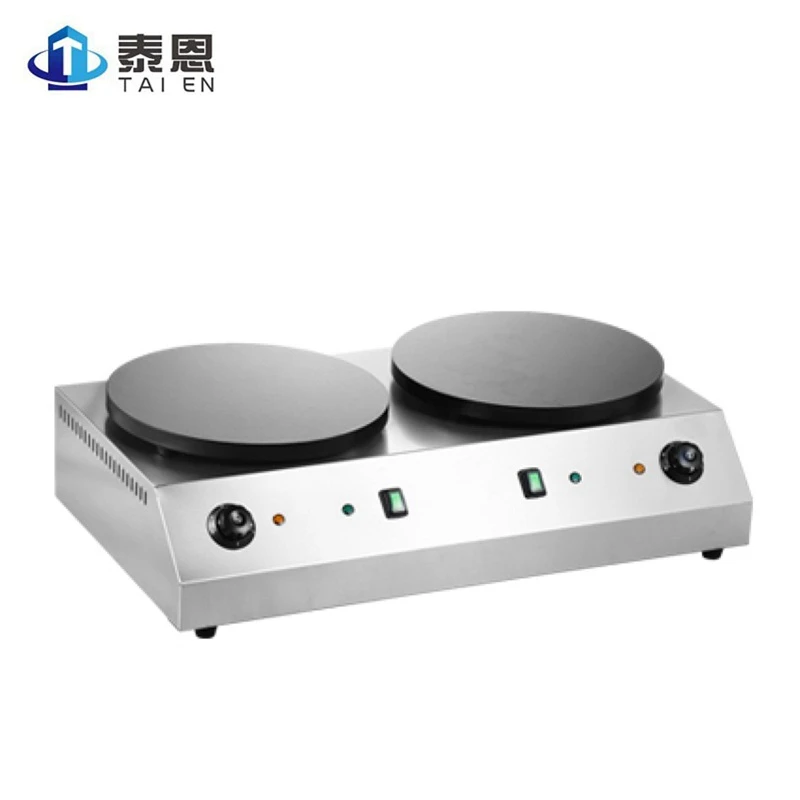 Single Head Tabletop Crepe Making Equipment Mini Pancake Maker Machine