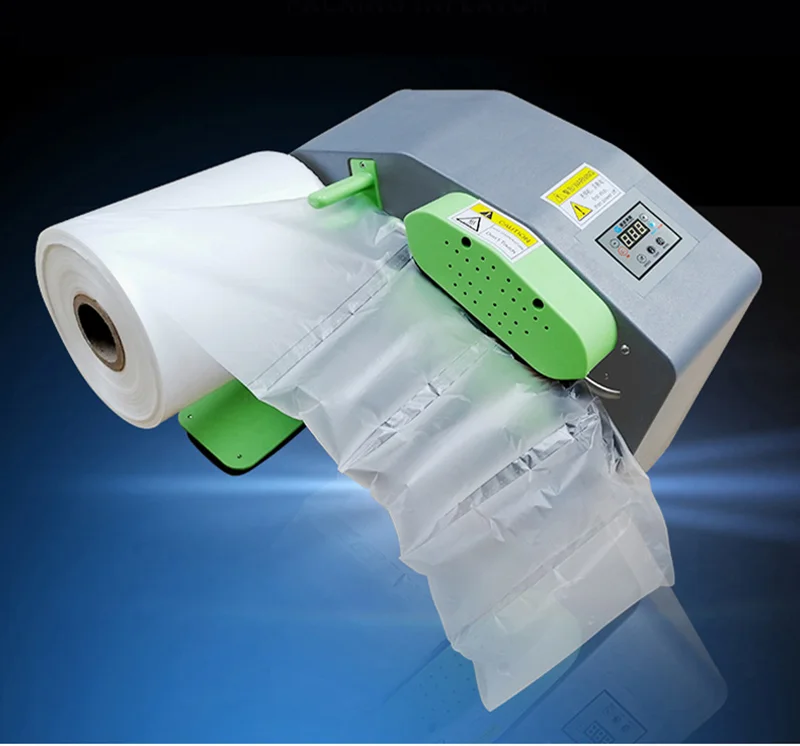 110V/220V Air Cushion Machine Packaging Bubble Wrap Air Cushion Bubble Film Packing Machine