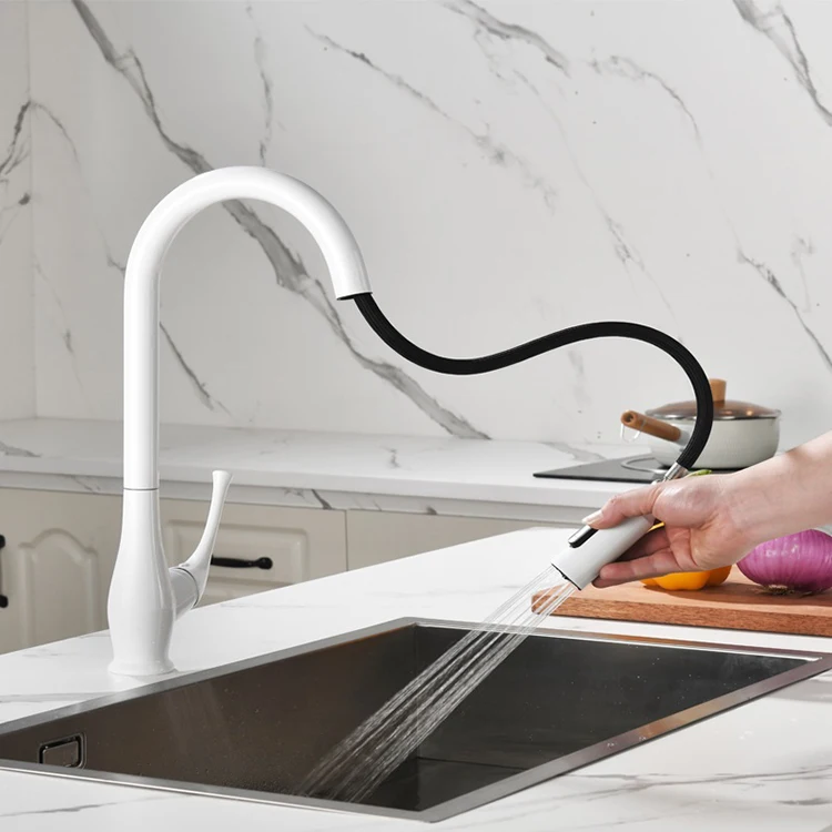 reverse osmosis faucets 3 in 1 Pull Down Kitchen Mixer Taps Faucet Water Purifier