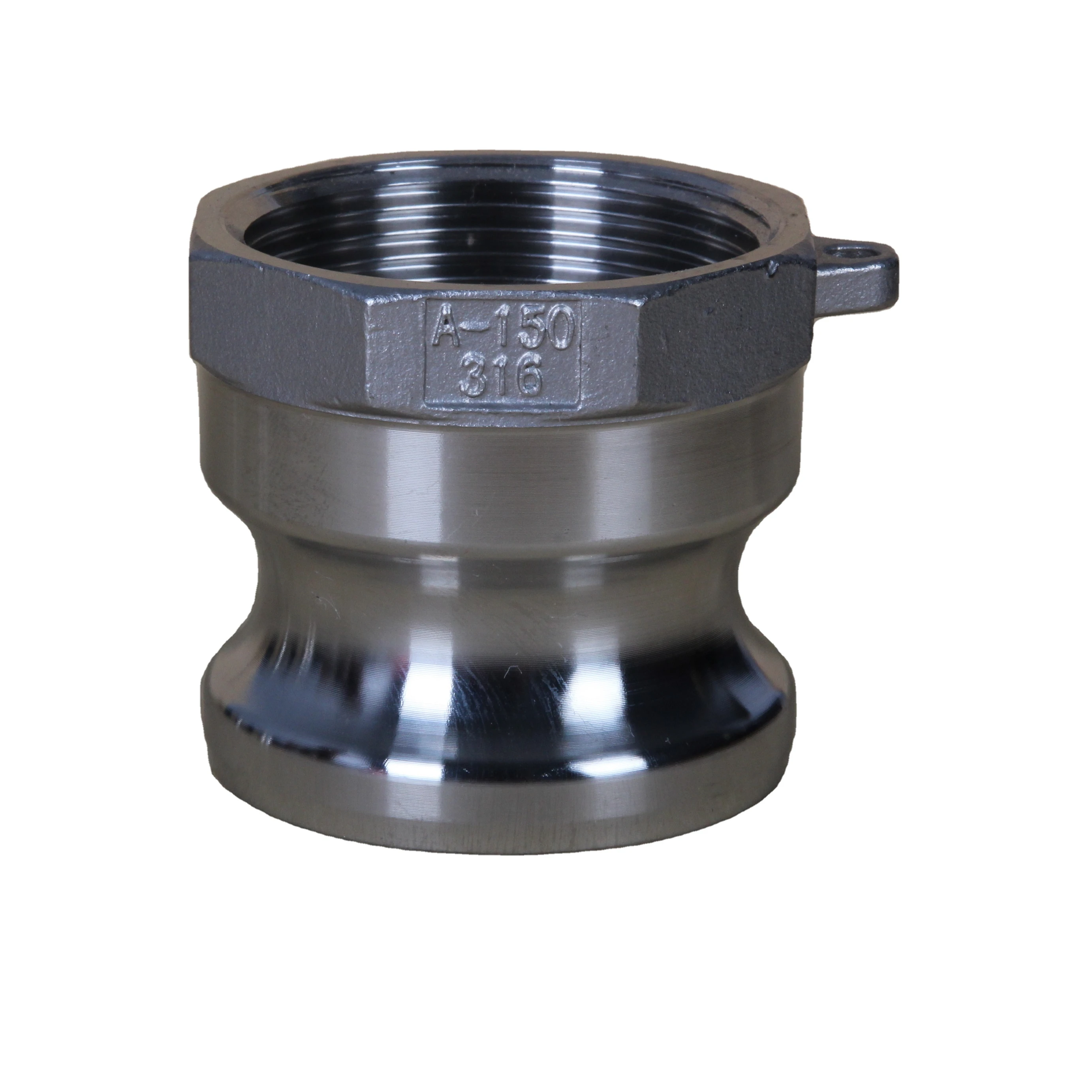 Stainless Steel SS 316 304 Male Adapter x Female Thread Type A