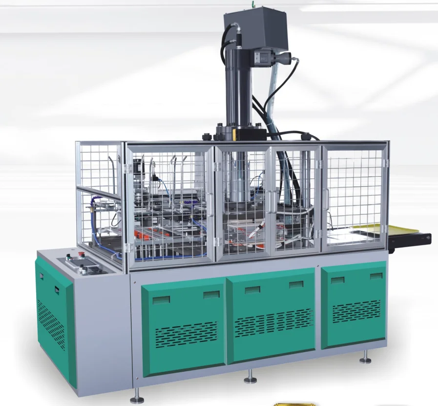 Fully automated paper plate machine produces and sells high-quality gold white customized food-grade paper plates