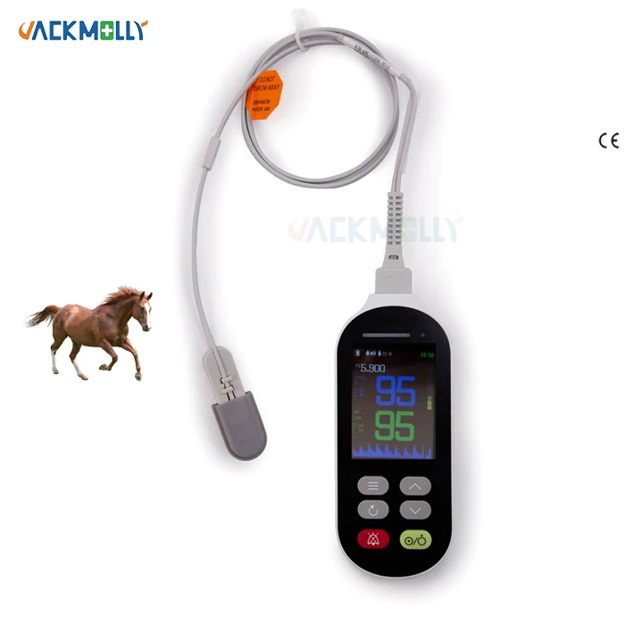 Handheld veterinary Promotion Pulse monitor Oximeter for pet animal Smart High Accurate portable vet pulse oximeter diagnosis