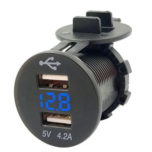  YJ Manufacturing Waterproof Car Cigarette Power Quick Charging Charger USB