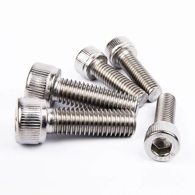 Factory supplier DIN 912 grade 8.8 10.9 12.9 hex socket head screw M3 M4 M5 ss304 ss316 Cylindrical Head allen bolt