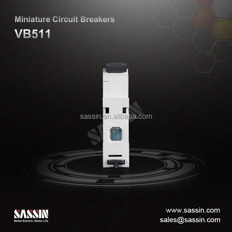 VB510 SASSIN 1P C10 C16 6kA мини переменного тока выключатель