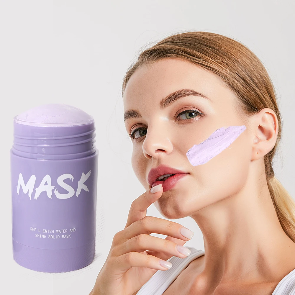 OEM ODM Natural Organic Green Tea Face Whitening Clay Green Tea Organic Green Stick Mask