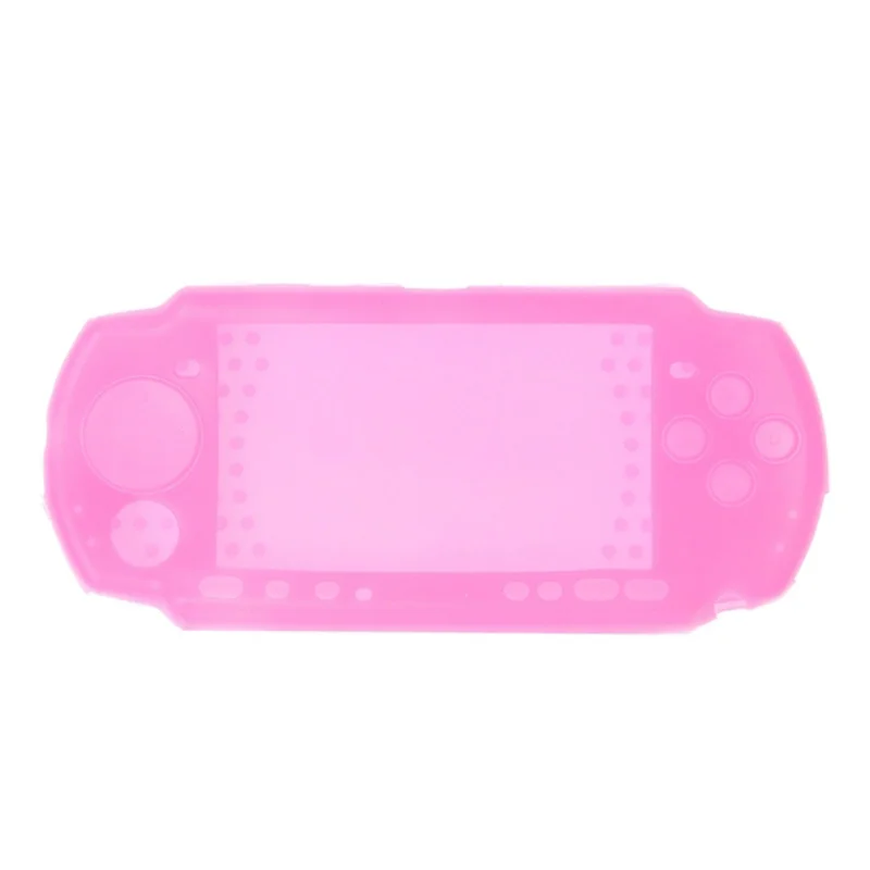 Силиконовый мягкий защитный чехол для консоли Sony PSP 2000 3000, чехол для консоли PSP 3000, защитный чехол для тела, кожаные чехлы