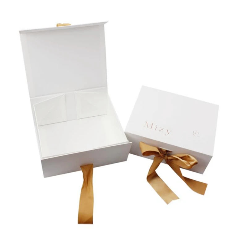 Premium magnetic gift box black matte custom logo grey board rigid packaging boxes