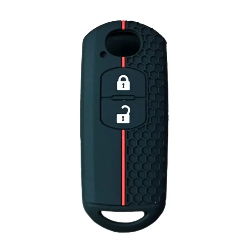 3 Buttons Silicone Car Key Cover Case For Mazda 2 3 6 Axela Atenza CX-5 CX5 CX-3 CX-7 CX8 CX-9 2016 2017 2018 Fob Accessories