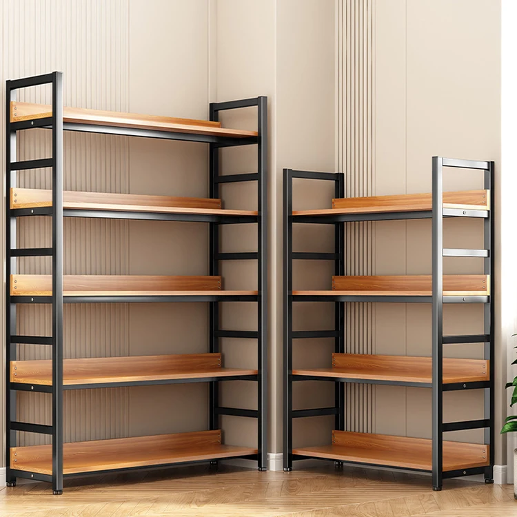 Vekin Furniture Modern Storage Rack Bookcase Living Room Cabinet Custom Book Shelve Bookshelf OEM&ODM