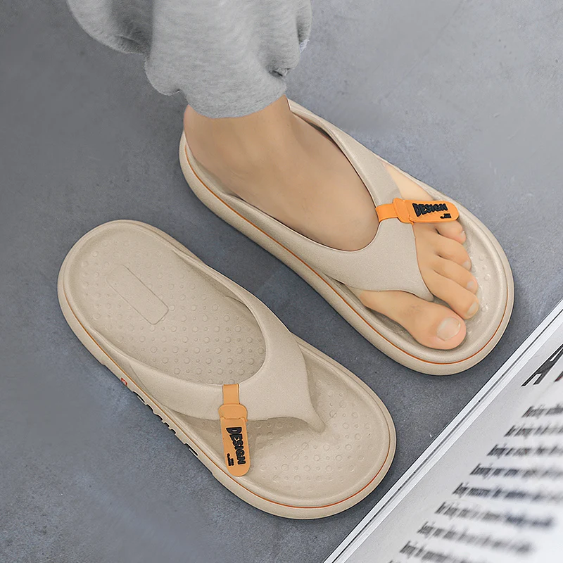 Summer New EVA Super Soft Slippers Outdoor Non-slip Breathable Soft Sole Slides Sandals Flip Flop For Men And Women