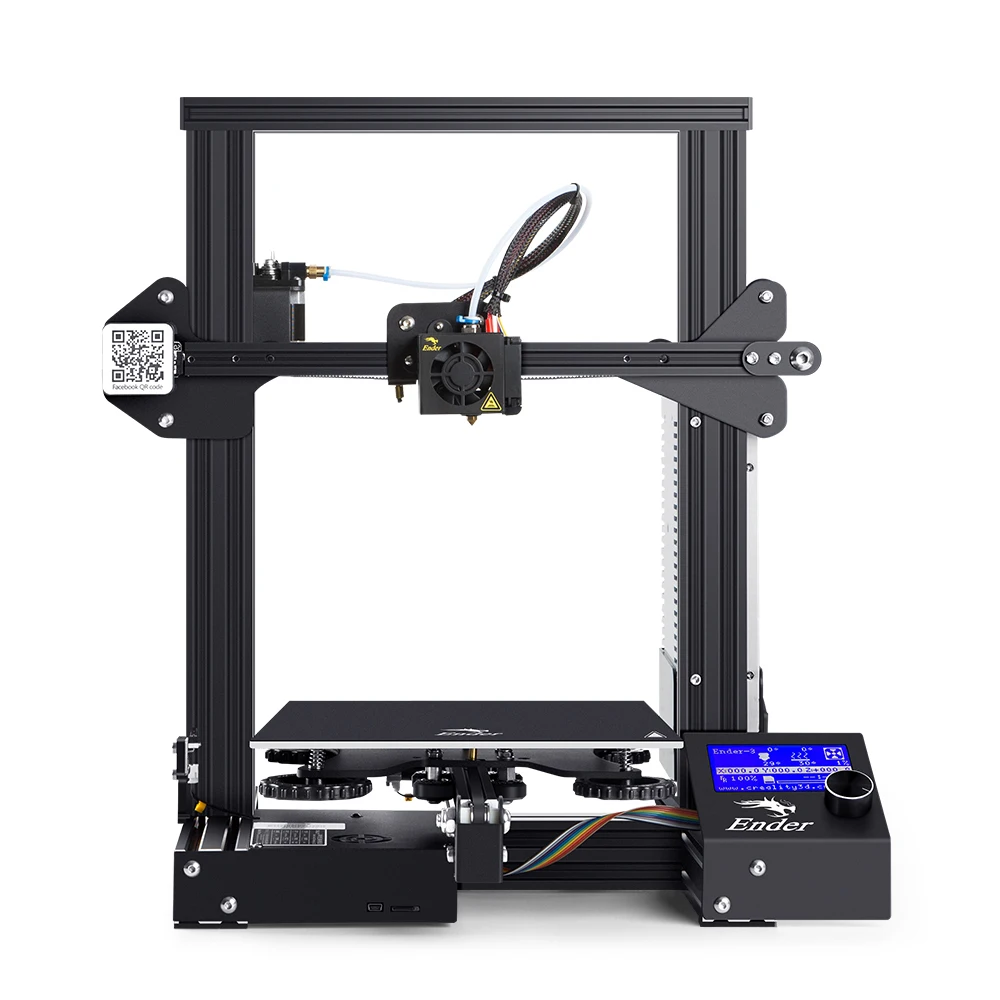 Ender 3 3D Printer Aluminum DIY With Resume Print