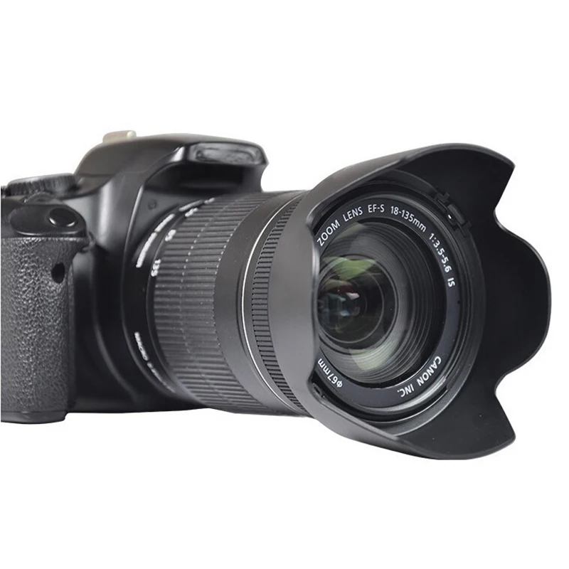 EW 73D бленда реверсивная камера Объектив Аксессуары для Canon 80D 7DII 7D2 77D 760D EF-S