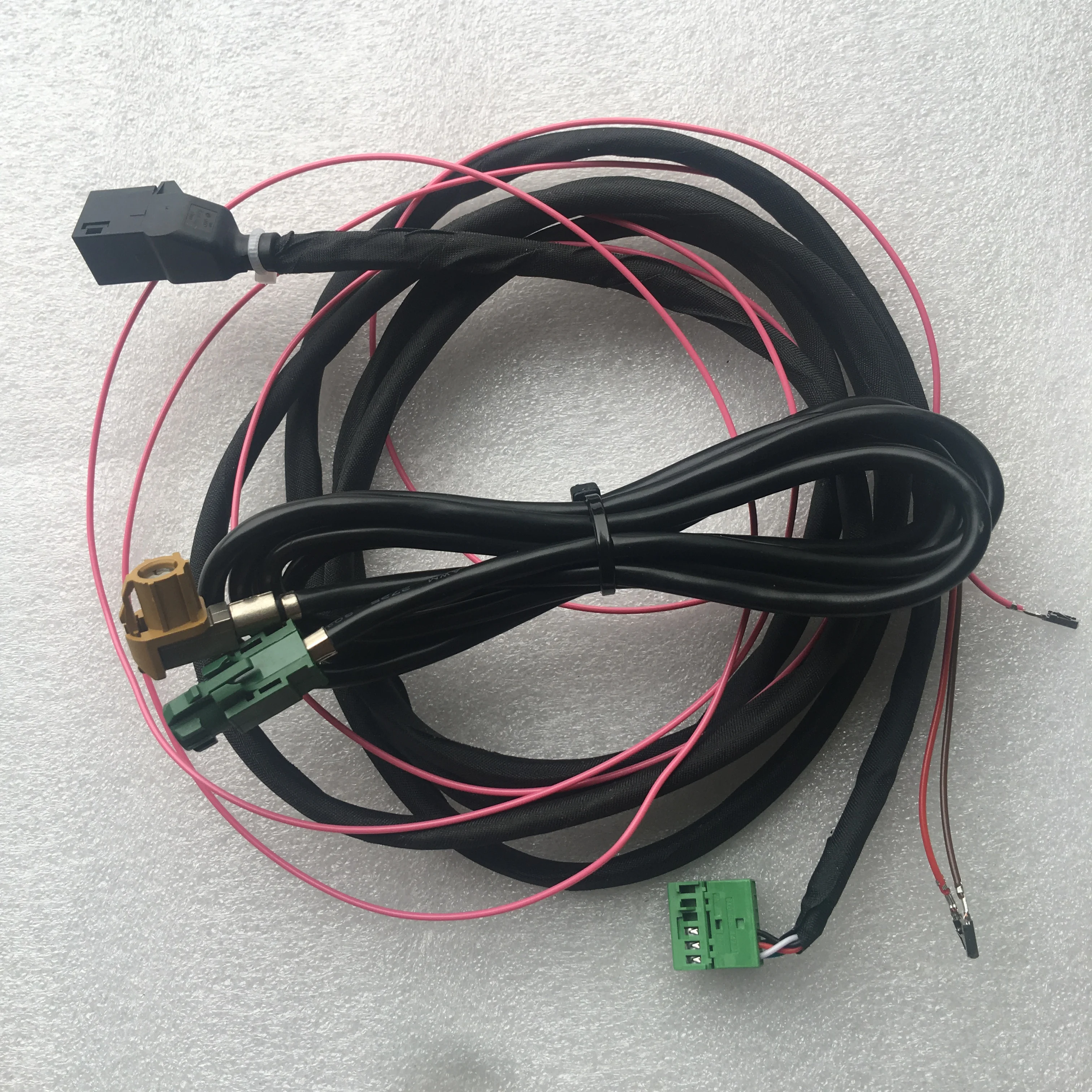 MIB 2 CarPlay MDI USB AUX IN Plug Cable Wiring Harness adapter FOR Audi A4 B9 8W