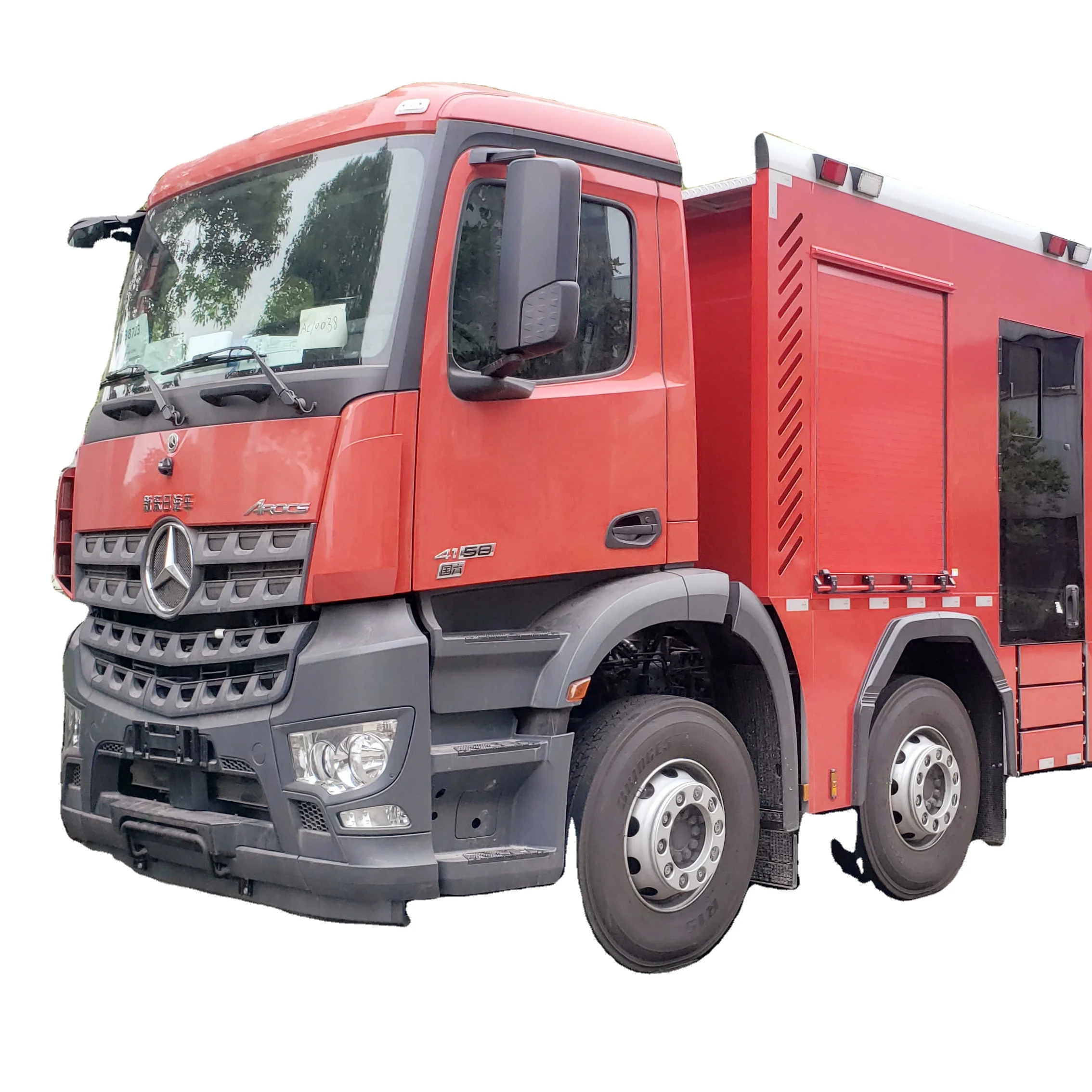Mercedes airport fire engine truck Dry powder fire truck