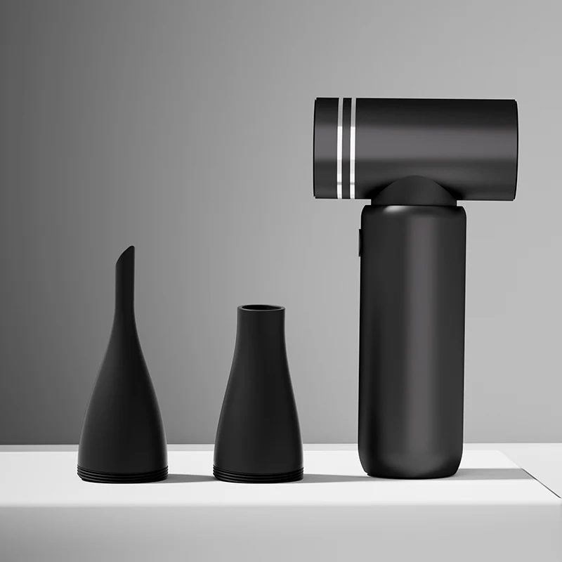 New design bbq turbo hand held fan with low price/jetdry turbo