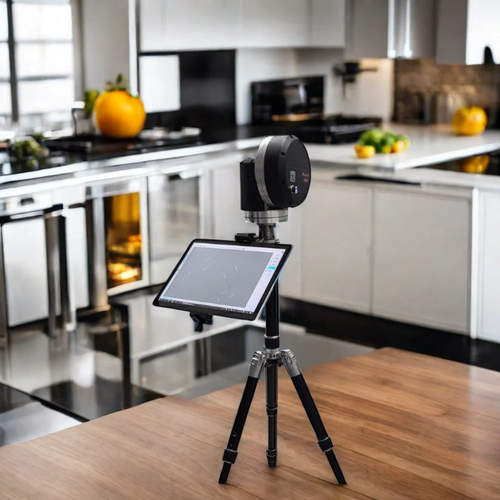 User-Friendly Digital Laser Templator with Precise Measuring Software for Stone Granite Quartz Countertop Stone Machinery