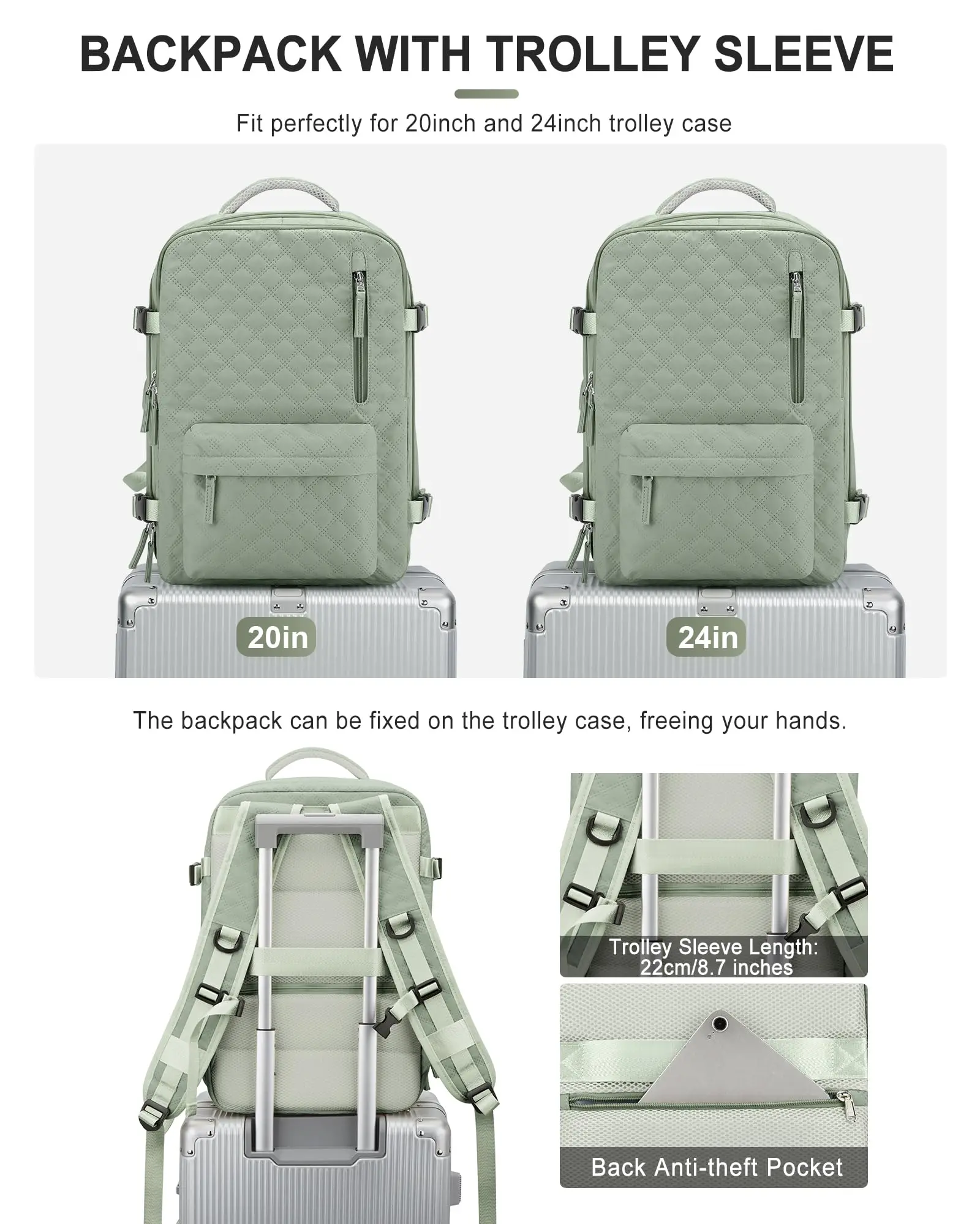 High Quality USB Charging Anti- theft  Business Bag For Men For Women Laptop Backpack