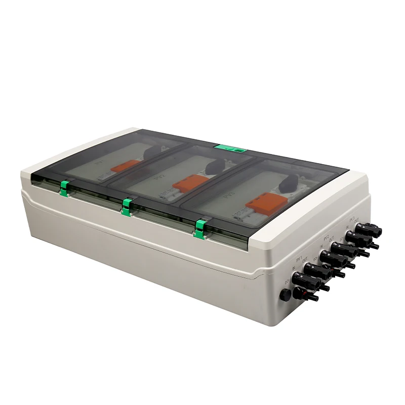Advanced Protection Features High Efficiency Current Integration Ip65 Waterproof Plastic Abs Material Solar Combiner Box