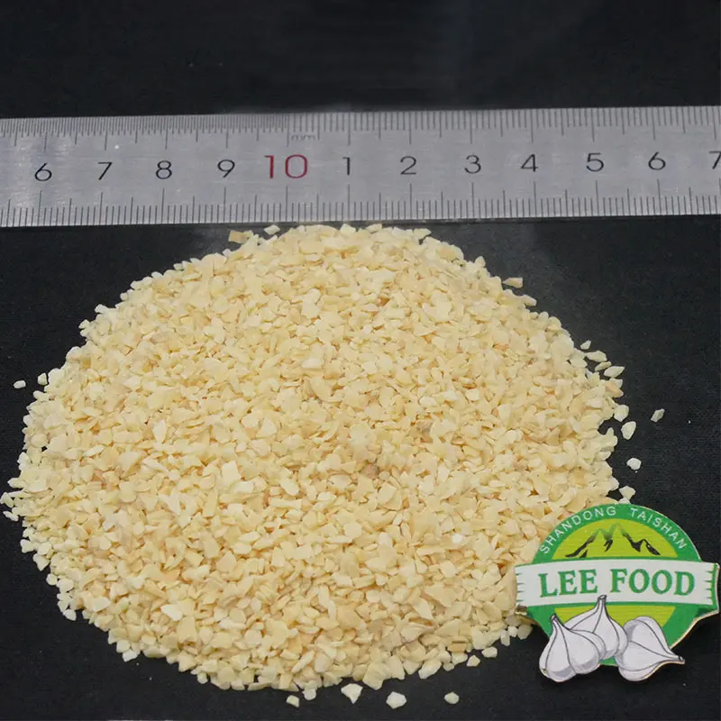 Hot sale Chinese seasoning High Quality Dehydrated Root Removed Dried Garlic Granules Wholesale Price