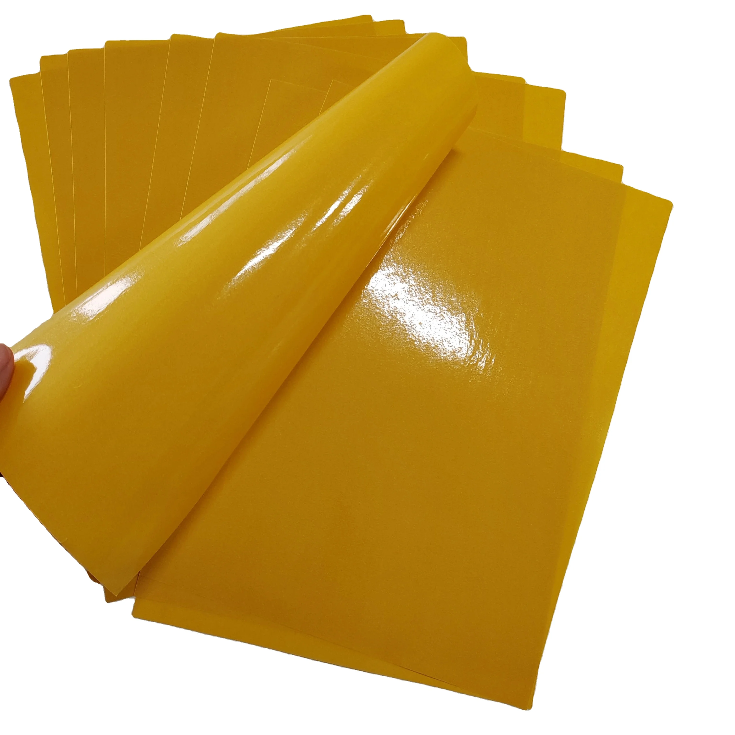 Chinese Manufacturer Jumbo Roll 58gsm White or Yellow Glassine Paper For Liner