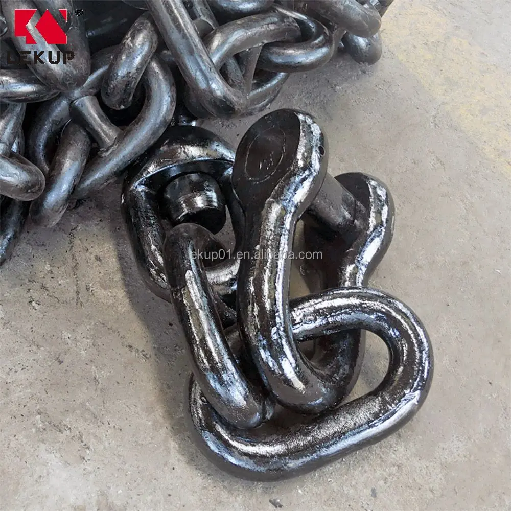 Manufacturer Customised Marine D Shackle Anchor Chain Attachment Join Shackle Detachable Anchor Chain End Shackle