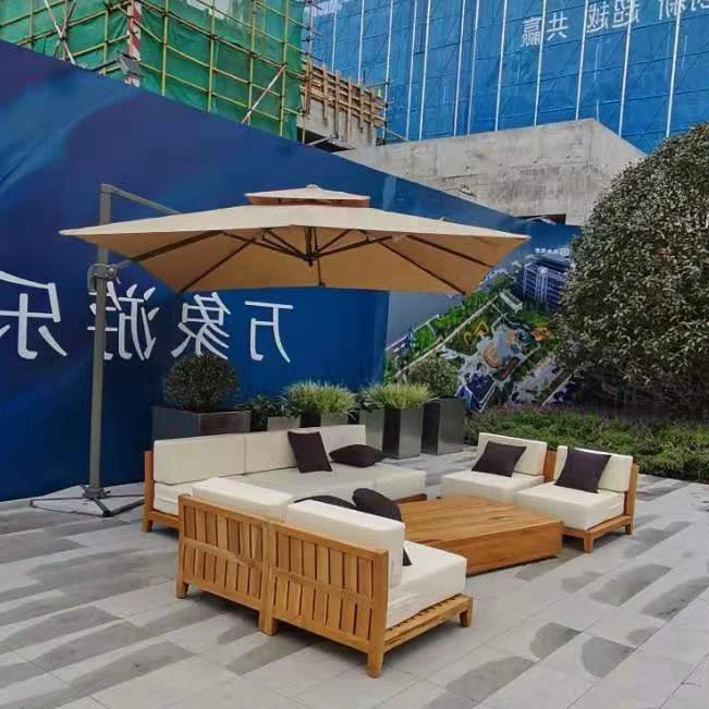 
High quality garden furniture teak wooden sofa set 