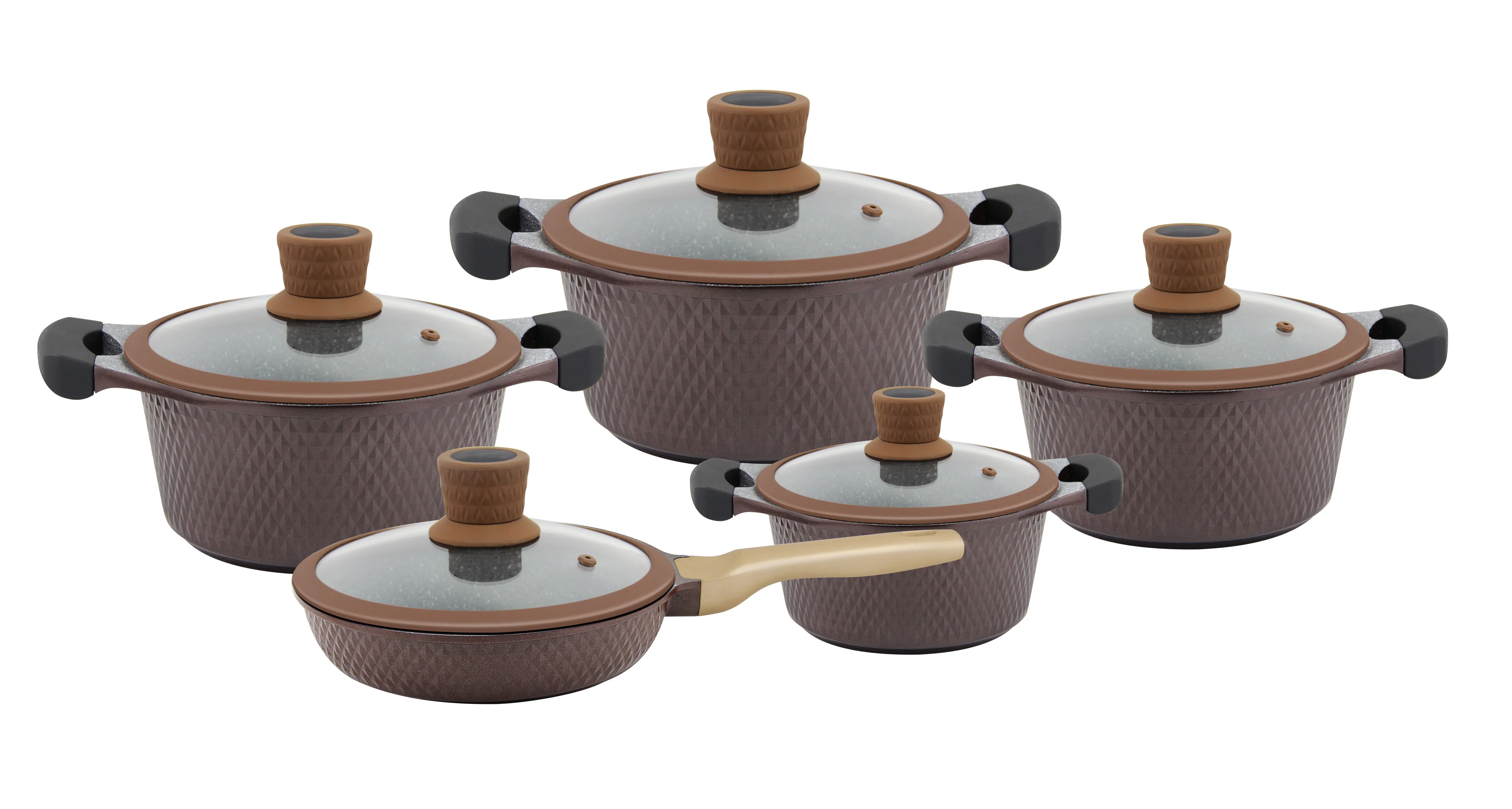 Алюминиевые кухонные кастрюли, гранитные антипригарные формы для кастрюль, алюминиевые кухонные принадлежности