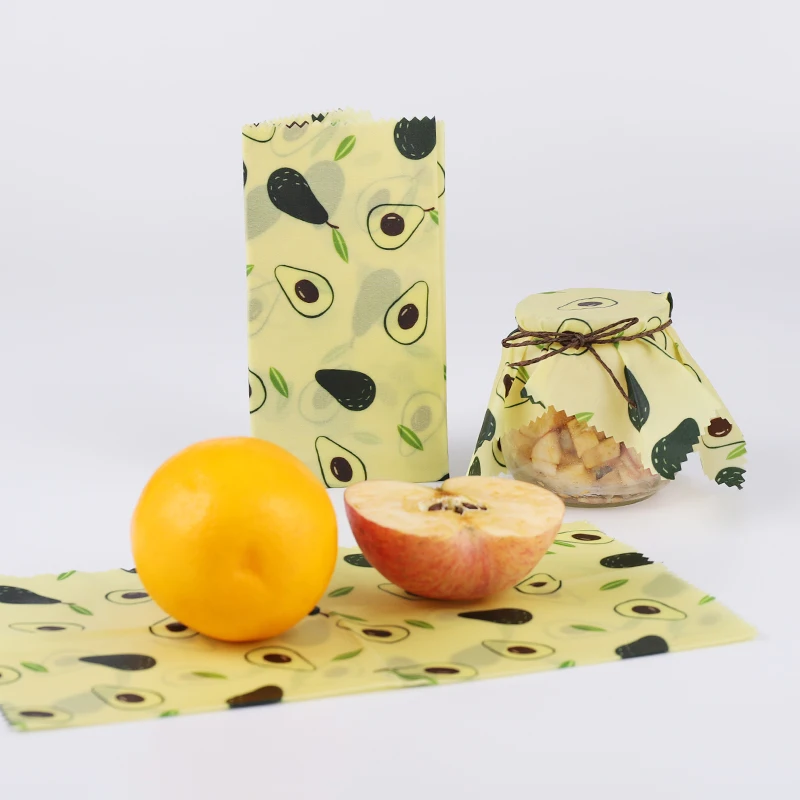 2021 hot sell 100% organic natural LFGB certificated reusable beeswax wrap for food