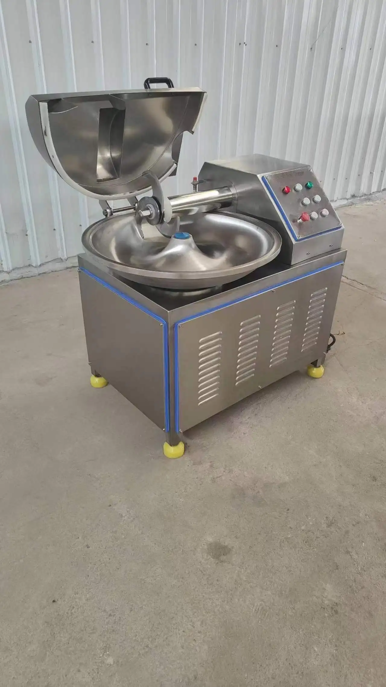 Factory supply automatic popular l Stainless Steel Electric Meat Bowl Cutter/Meat Cutting Machine/Meat Chopper Machine