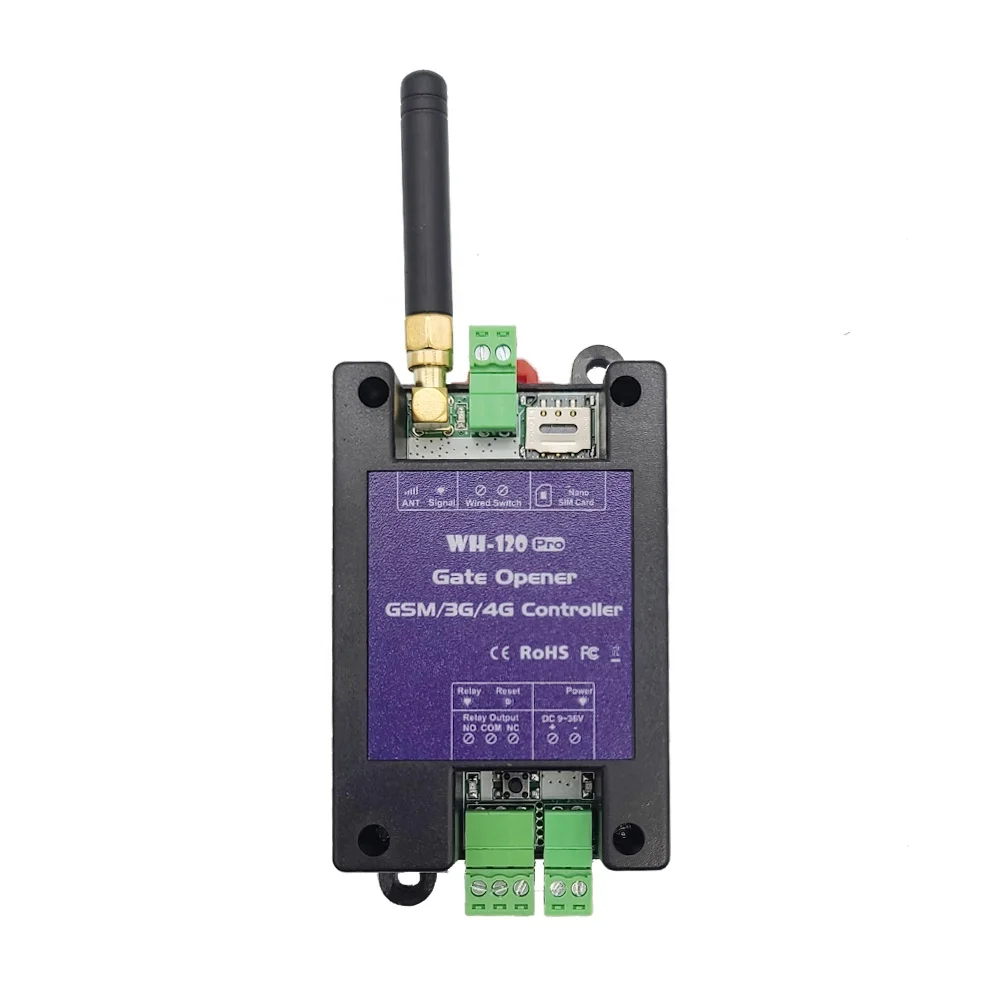 Новинка 2022 г., автоматический Электрический Открыватель поворотных ворот 4G Gsm