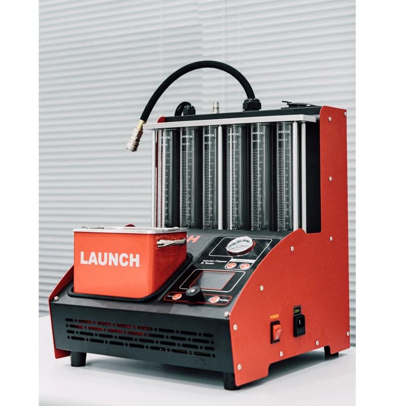 Launch CNC 603A fuel injector cleaner&tester cnc-603a 6 Injecting flow test Ultrasonic cleaning
