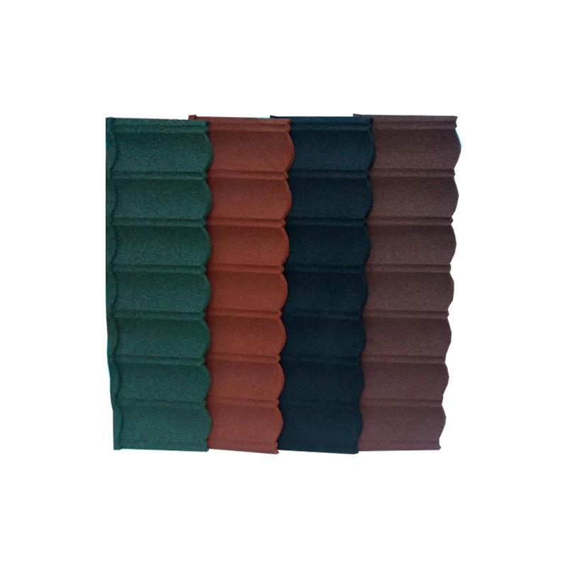 Stone Coated Roofing Sheets for Ghana Bond Colorful Stone Coated Roof Tiles Black