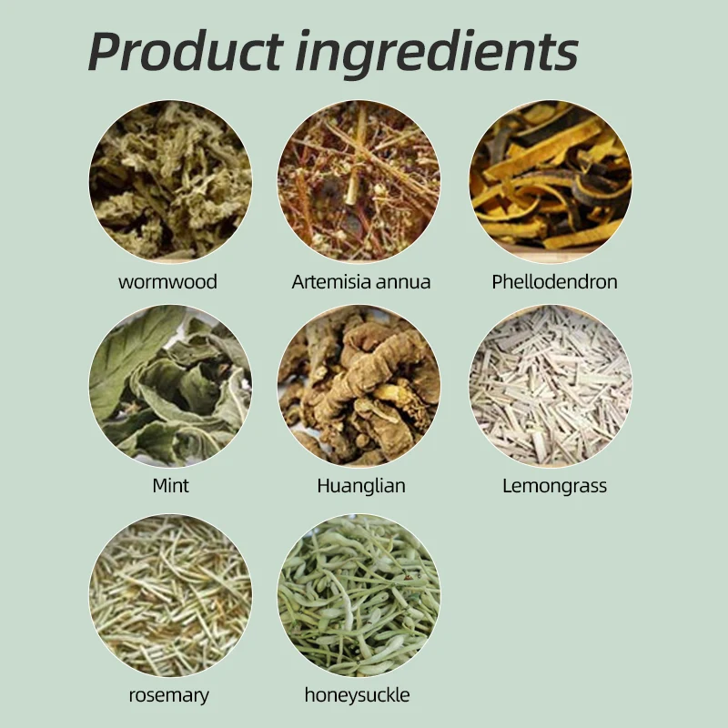 Wholesale OEM Chinese Medicine Baby Powder Bath Bag For Baby Skin Care to Prevent Prickly Heat