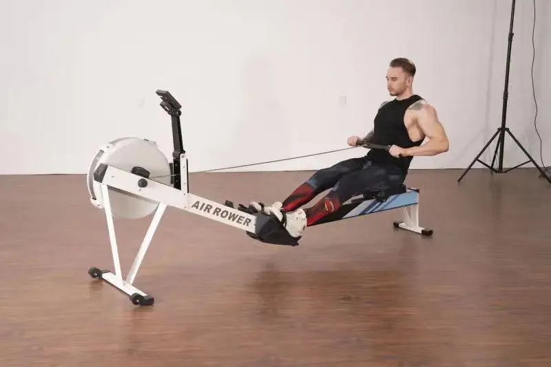 Hot sale ski air rowing machine for sale wind resistant rower machine gym