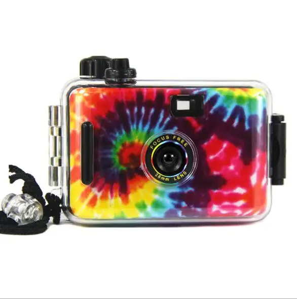 Multi time retro waterproof camera underwater film camera nostalgic environmental protection gift Camera