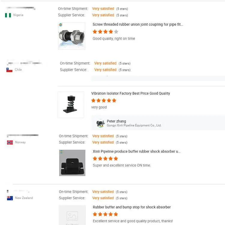 Hvac High strength pump spring vibration isolator floor mount air conditioner Damper elastomeric Anti vibration Mounting Springs