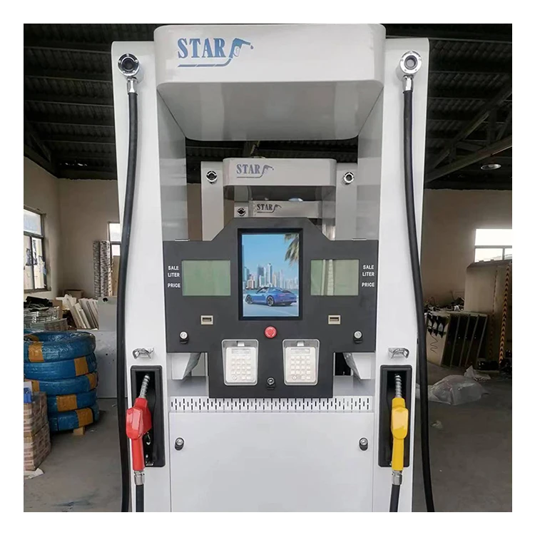 Good price hot sale 4 nozzles fuel dispensers kenya automatic fuel dispensers